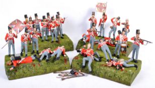 COLLECTION OF LARGE SCALE NAPOLEONIC SOLDIER FIGURES