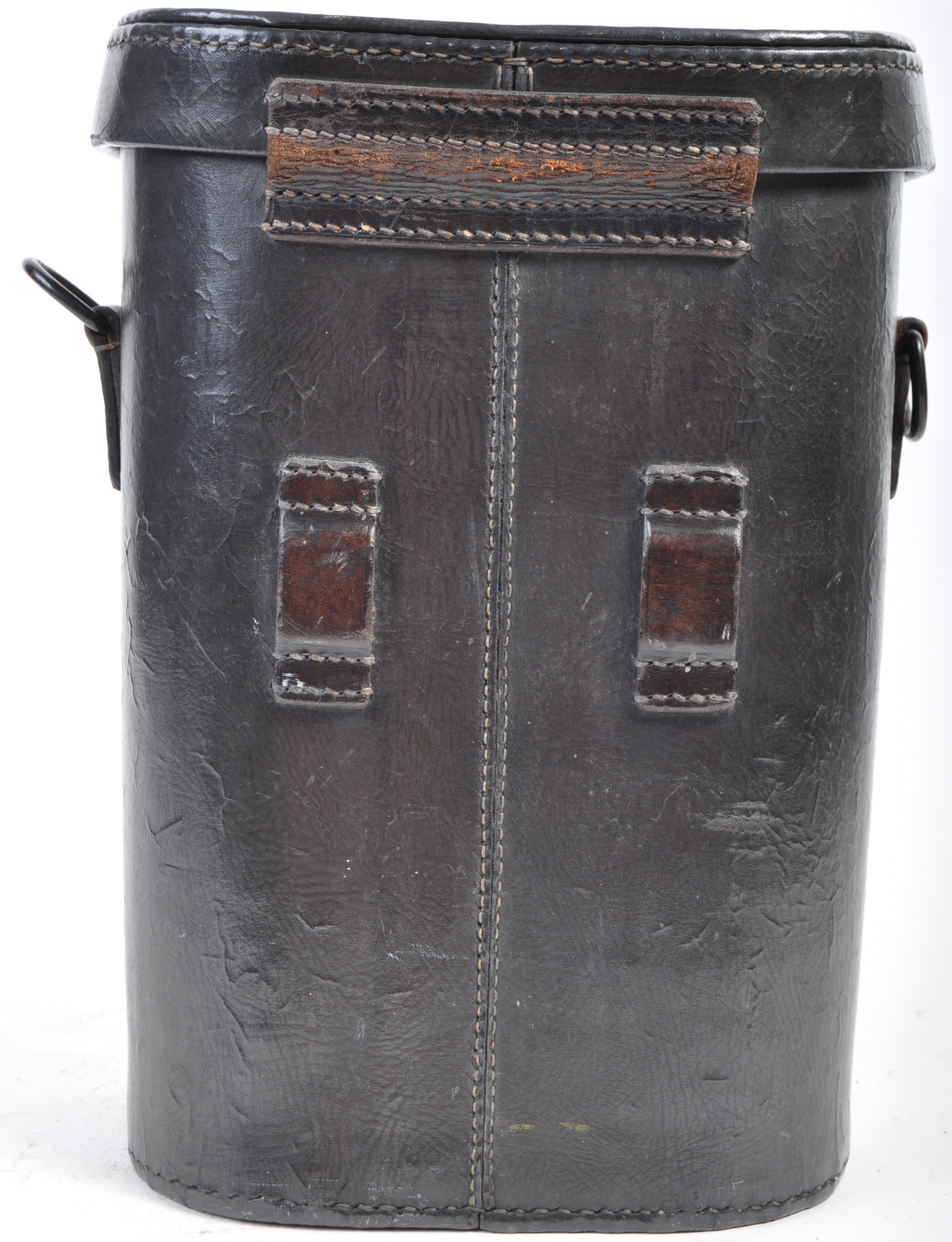 ORIGINAL WWII RARE LI SPR 80 RADIO TRANSMITTER LEATHER CASE - Image 4 of 6