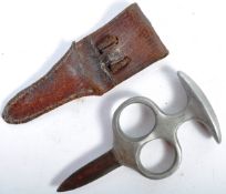 WWII SECOND WORLD WAR PUNCH / PUSH DAGGER FIGHTING KNIFE