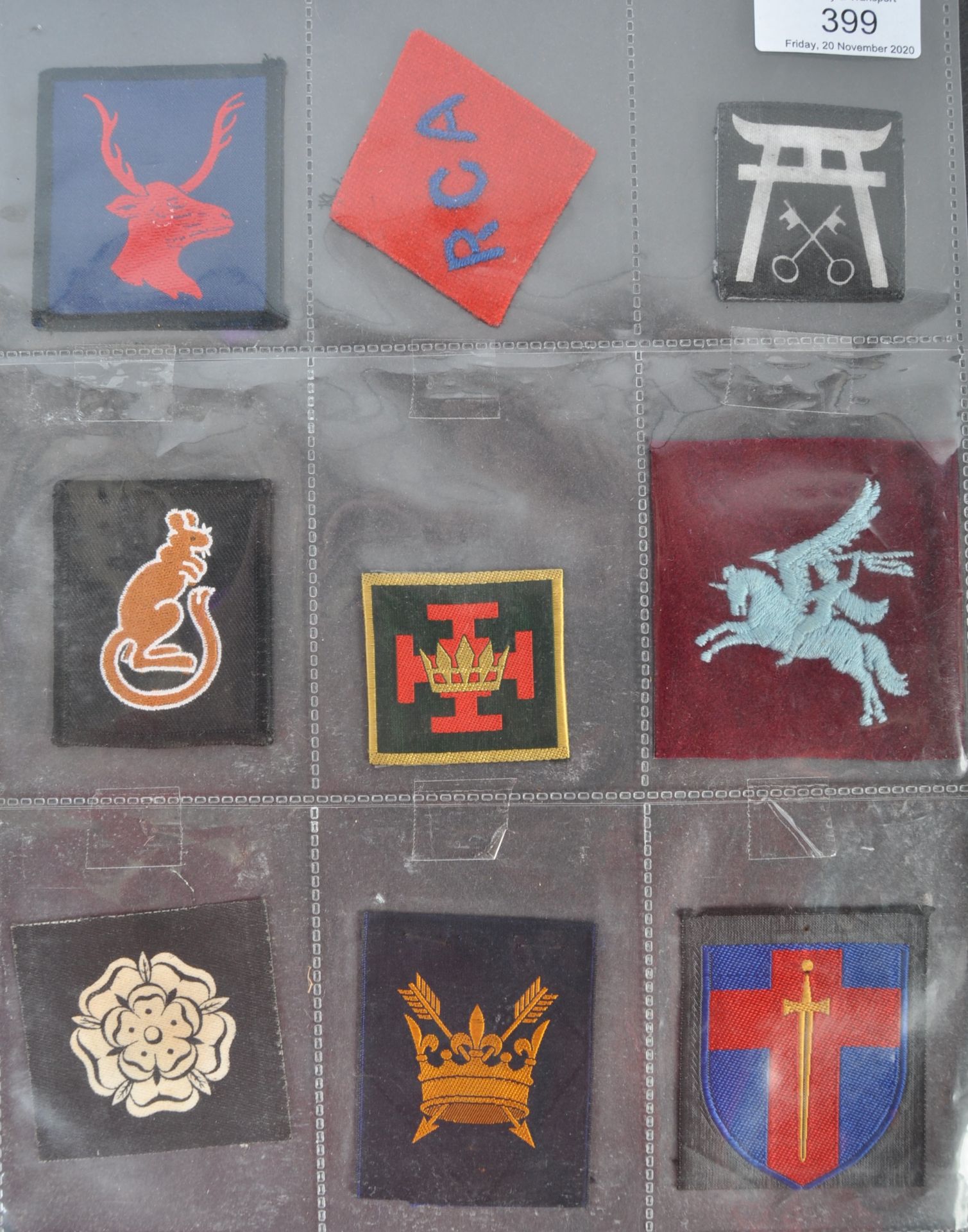 LARGE COLLECTION OF BRITISH CLOTH FORMATION PATCHES - Image 4 of 5