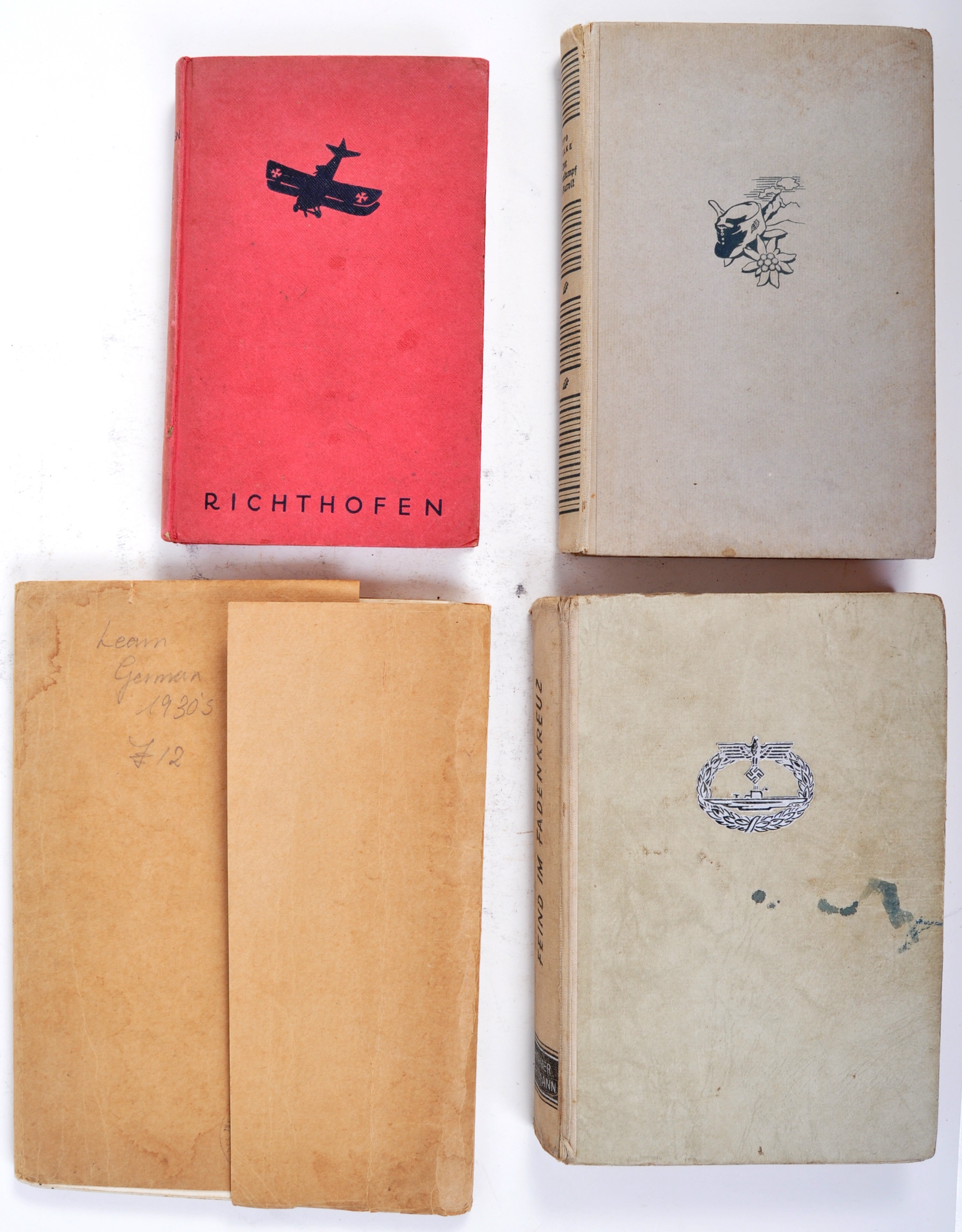 COLLECTION OF VINTAGE WWII ERA GERMAN THIRD REICH BOOKS