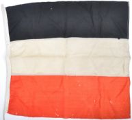 WWI FIRST WORLD WAR PERIOD GERMAN LINEN FLAG