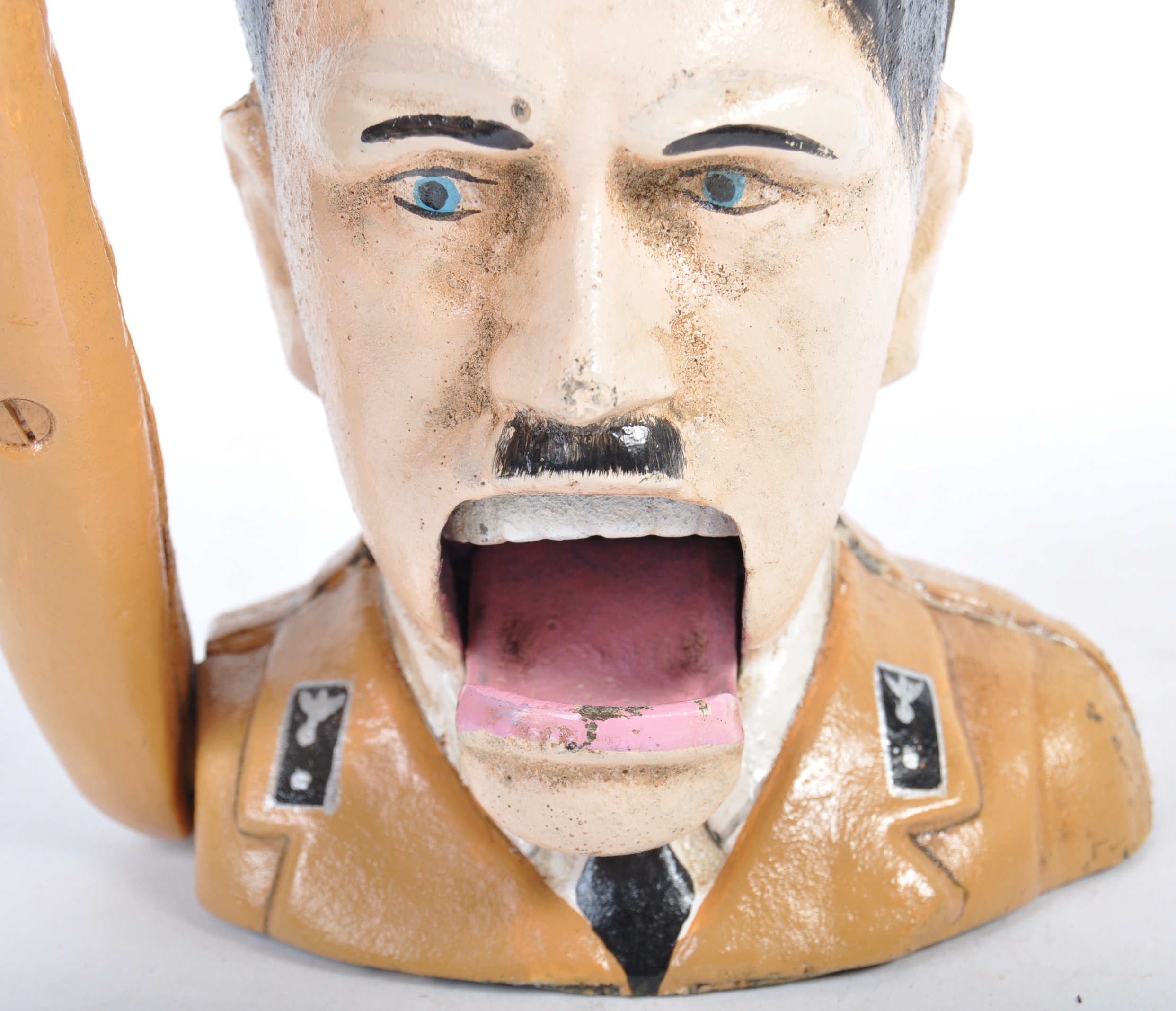 UNUSUAL CAST IRON NAZI HITLER NOVELTY NUTCRACKER - Image 3 of 5