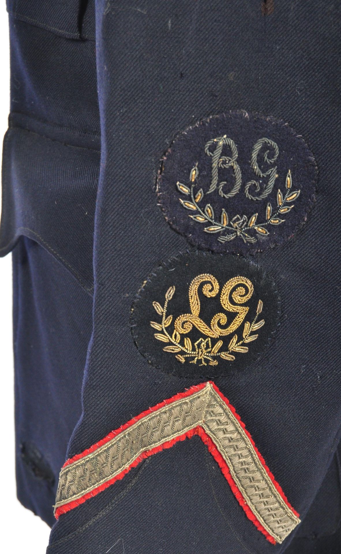 FIRST WORLD WAR BRITISH ARMY LEICESTERSHIRE YEOMANRY TUNIC - Image 4 of 6