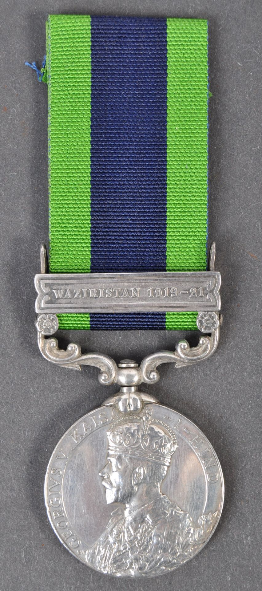 KING GEORGE V INDIA GENERAL SERVICE MEDAL WITH CLASP