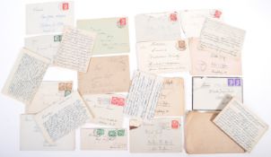 COLLECTION OF WWII PRE-1945 GERMAN LETTERS & CORRESPONDENCE