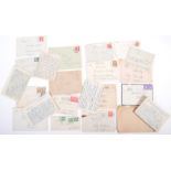 COLLECTION OF WWII PRE-1945 GERMAN LETTERS & CORRESPONDENCE