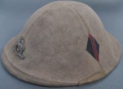 WWI FIRST WORLD WAR BRODIE HELMET WITH COVER