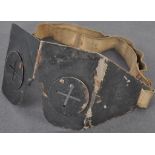 ORIGINAL WWII CIVIL DEFENCE ANTI-FLAK FOLDING SPLINTER GOGGLES