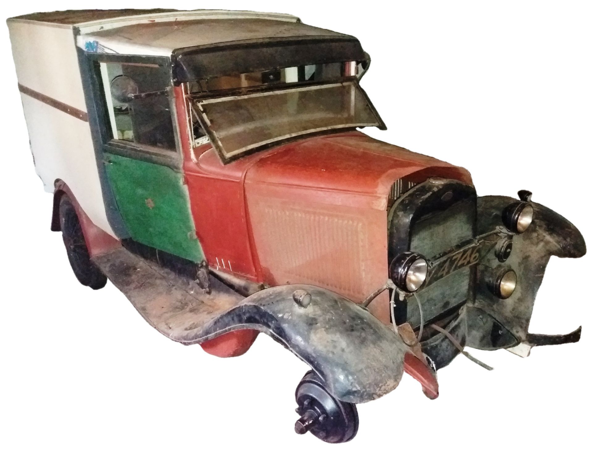 RARE ORIGINAL 1932 FORD MODEL ' A ' 885CC GOODS VAN