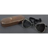 PAIR OF ORIGINAL WWII SECOND WORLD WAR RAF AVIATION SPECTACLES