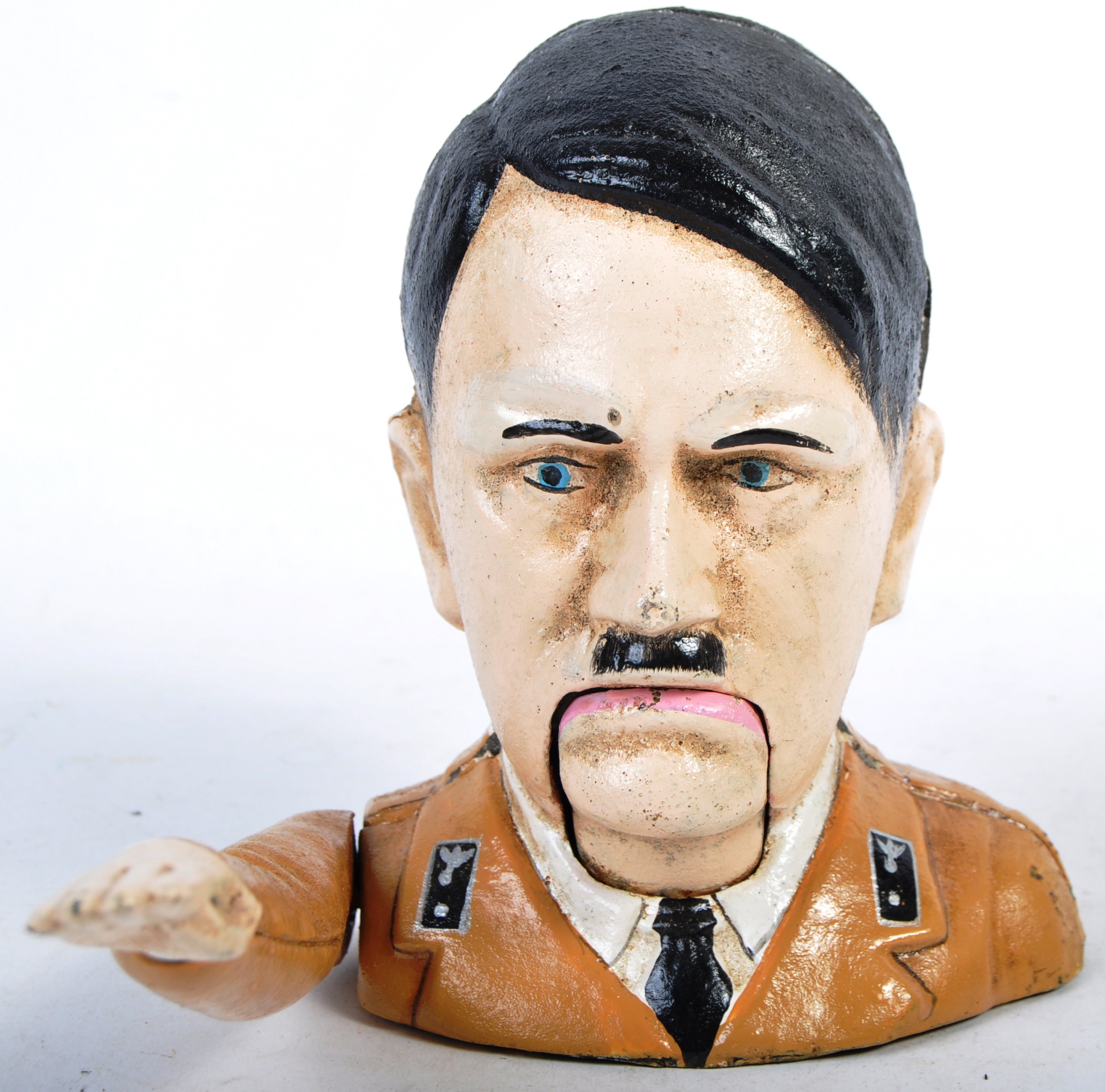 UNUSUAL CAST IRON NAZI HITLER NOVELTY NUTCRACKER - Image 2 of 5