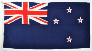 LARGE 20TH CENTURY AUSTRALIAN ENSIGN LINEN FLAG