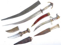 COLLECTION OF 20TH CENTURY KNIVES & DAGGERS