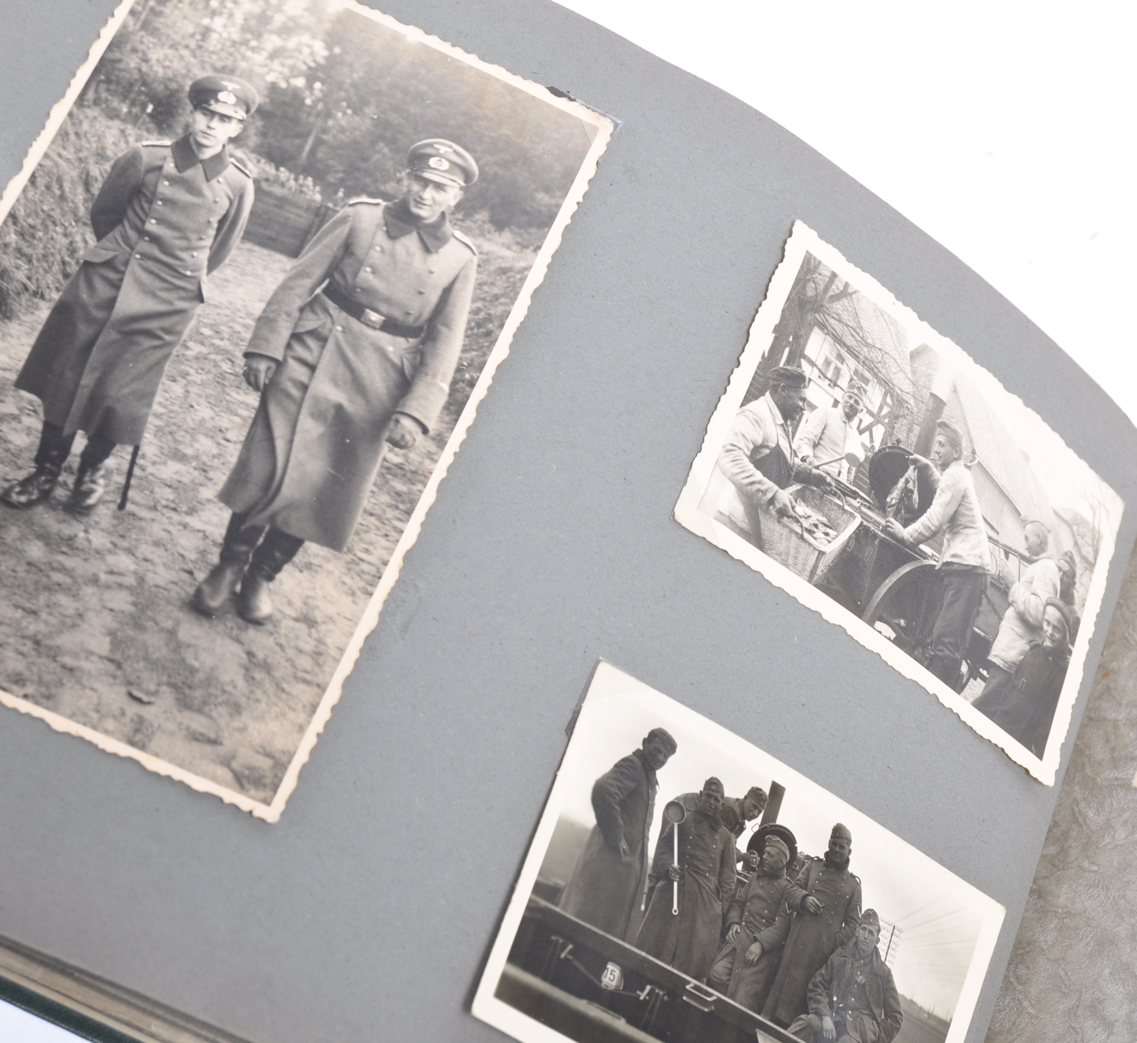 ORIGINAL WWII UNSEEN GERMAN NAZI SOLDIER'S PHOTOGRAPH ALBUM - Image 5 of 7
