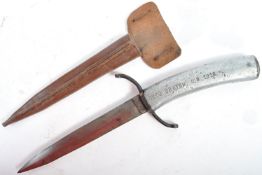 WWI FIRST WORLD WAR PRESENTATION TRENCH KNIFE