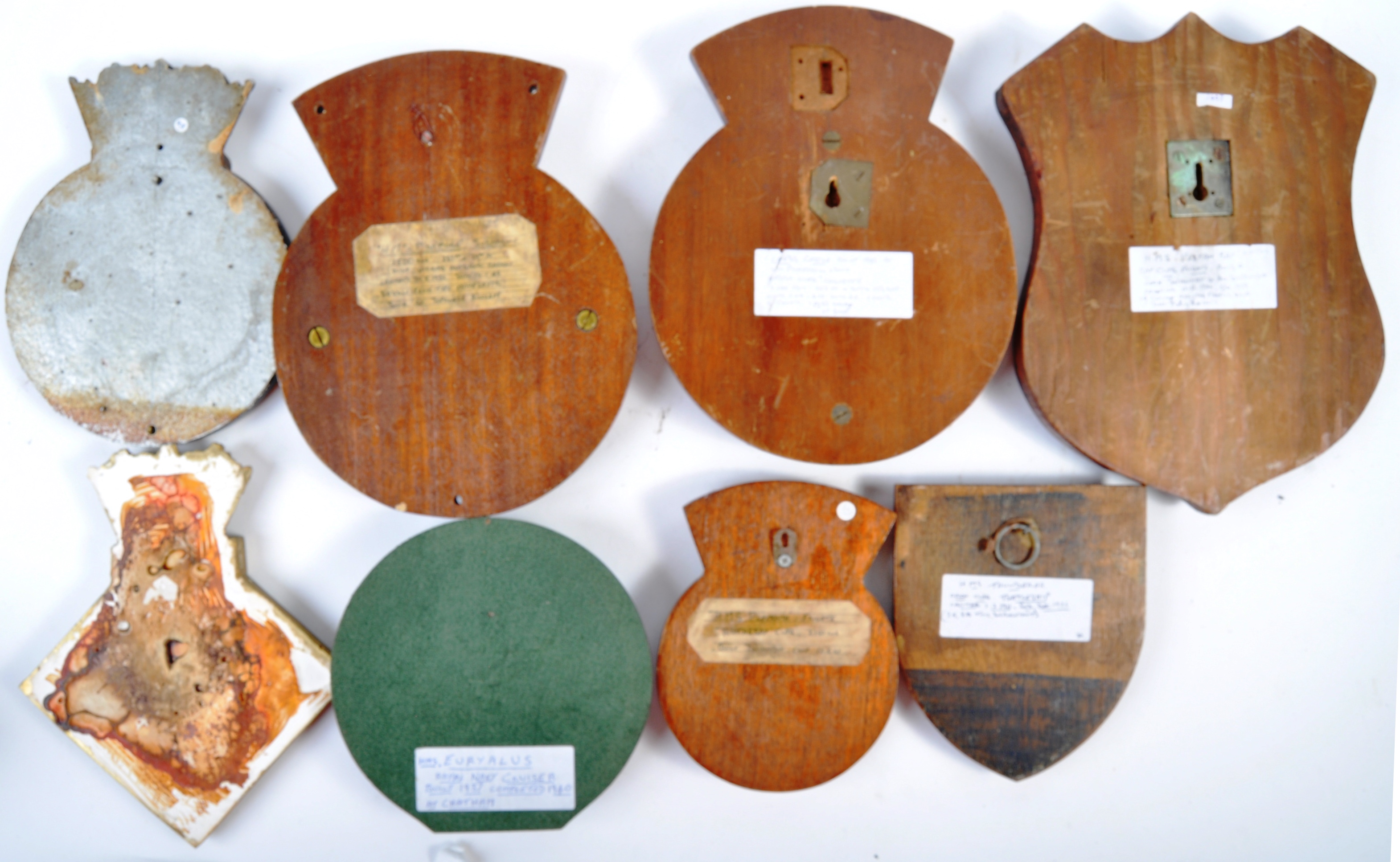 GREAT COLLECTION OF WWI & WWII INTEREST SHIPS PLAQUES - Image 6 of 6