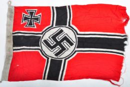 WWII SECOND WORLD WAR RELATED KRIEGSMARINE NAVY FLAG