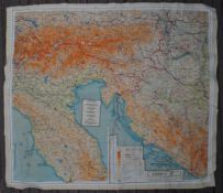 ARTHUR MUGGERIDGE WWII ESCAPE & EVADE COLLECTION - ESCAPE MAP