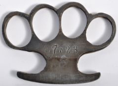 ARTHUR MUGGERIDGE WWII ESCAPE & EVADE COLLECTION - KNUCKLEDUSTER