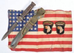 COLLECTION OF WWII US ARMY / AIRBORNE RELATED ITEMS