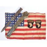 COLLECTION OF WWII US ARMY / AIRBORNE RELATED ITEMS