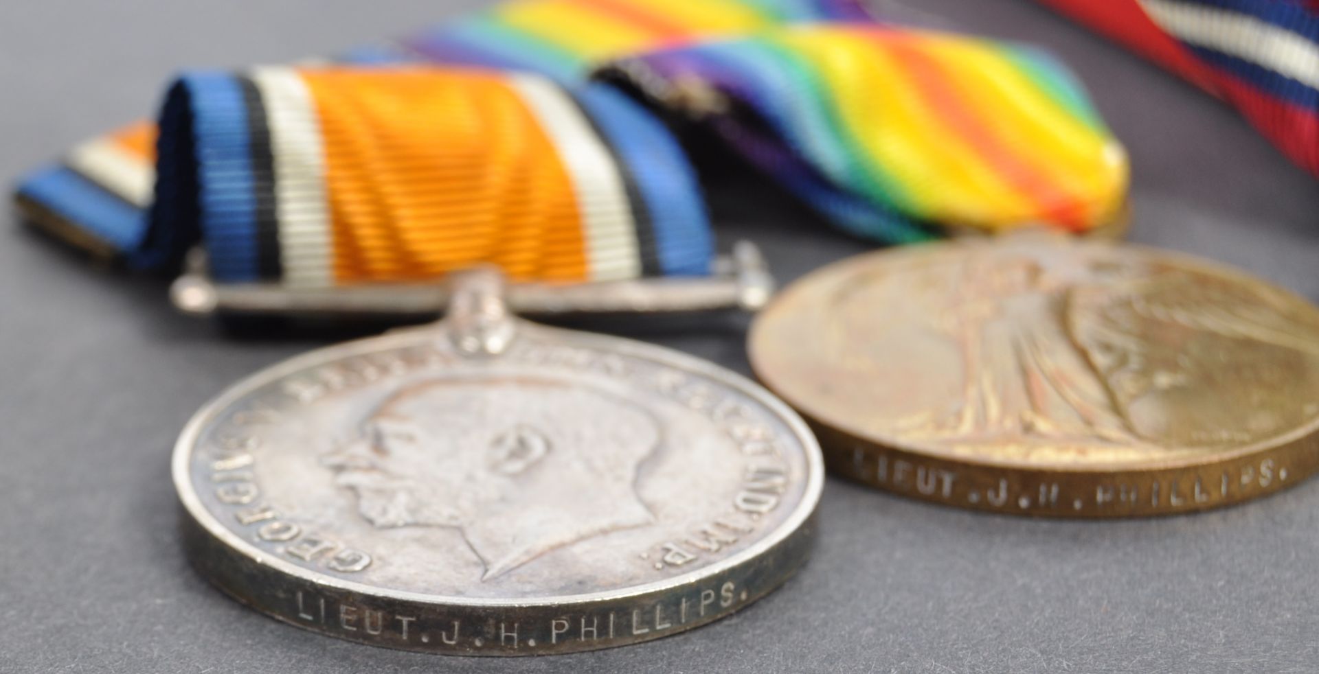 WWI FIRST WORLD WAR MEDAL PAIR & PRINCESS MARY TIN - Image 2 of 6