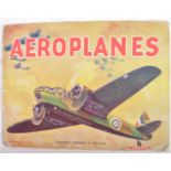 WWII SECOND WORLD WAR PERIOD ' AEROPLANES ' 1941 PUBLISHED BOOK