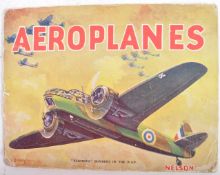 WWII SECOND WORLD WAR PERIOD ' AEROPLANES ' 1941 PUBLISHED BOOK