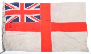 WWII SECOND WORLD WAR RELATED ROYAL NAVY WHITE ENSIGN