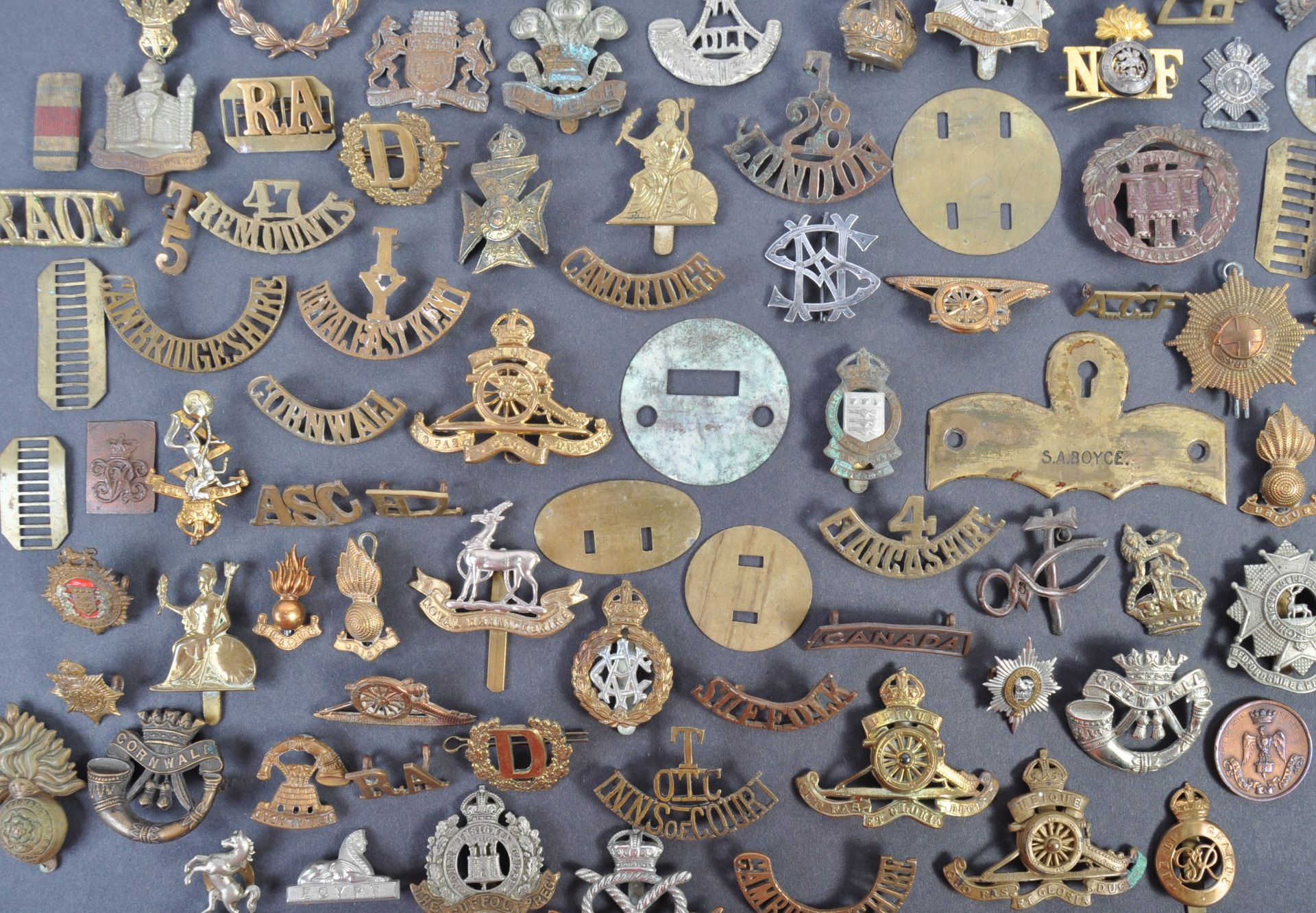 COLLECTION OF WWI FIRST WORLD WAR CAP BADGES - Image 4 of 7