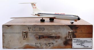 BRITISH UNITED AIRLINES VICKERS VC10 MODEL AIRCRAFT