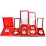 COLLECTION OF ASSORTED RUSSIAN / SOVIET CASED MEDALS / AWARDS