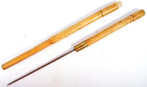 ARTHUR MUGGERIDGE WWII ESCAPE & EVADE COLLECTION - SWAGGER STICK DAGGER