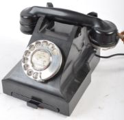 VINTAGE BAKELITE TELEPHONE LABELLED FROM RAF DEBDEN