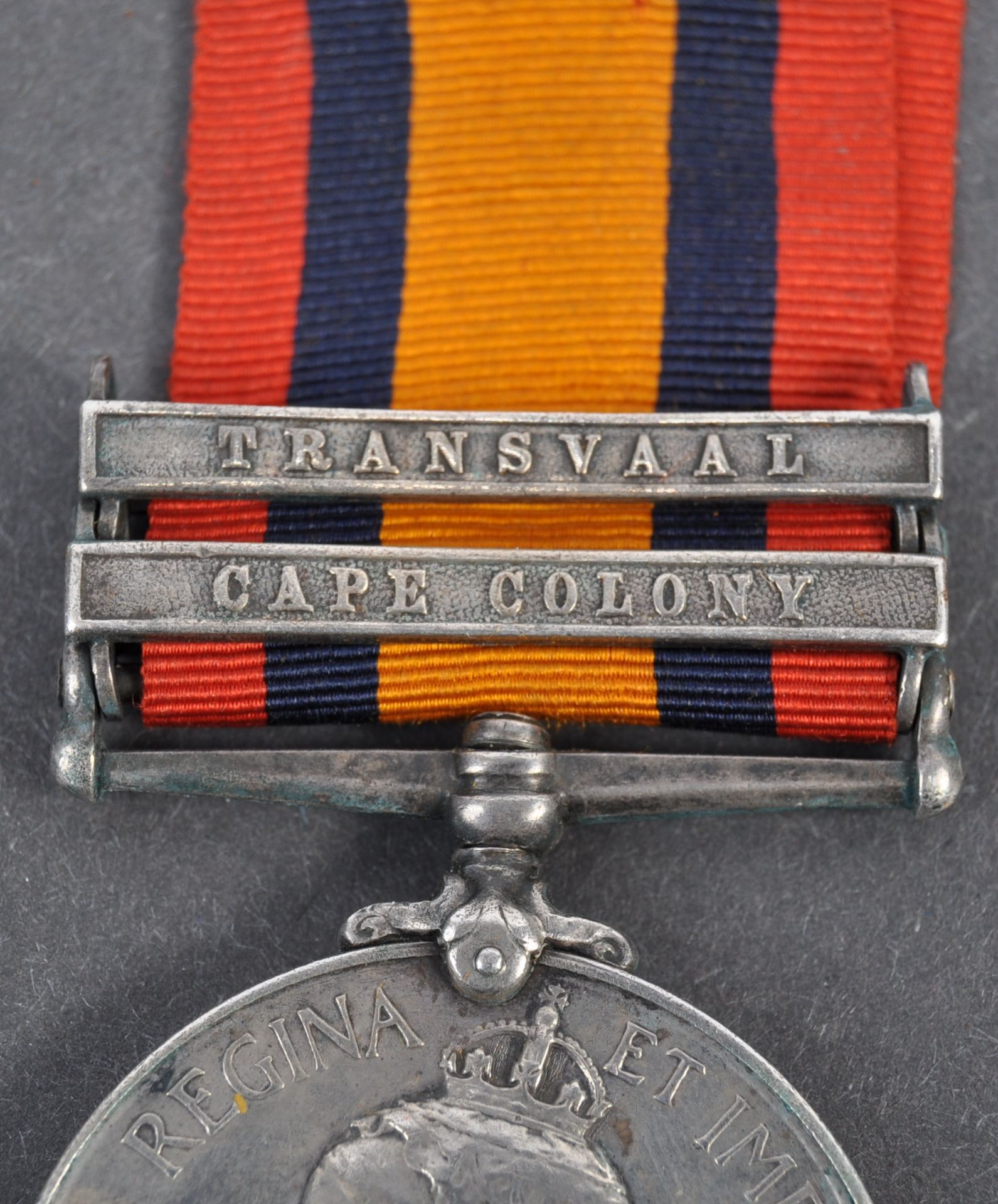 BOER WAR QUEEN'S SOUTH AFRICAN WAR MEDAL WITH CLASPS - Image 2 of 5