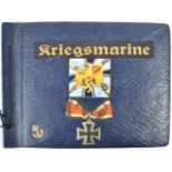 ORIGINAL WWII GERMAN KRIEGSMARINE SAILOR'S PERSONAL PHOTO ALBUM