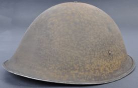 ORIGINAL WWII BRITISH ARMY TURTLE HELMET 1944 DATED