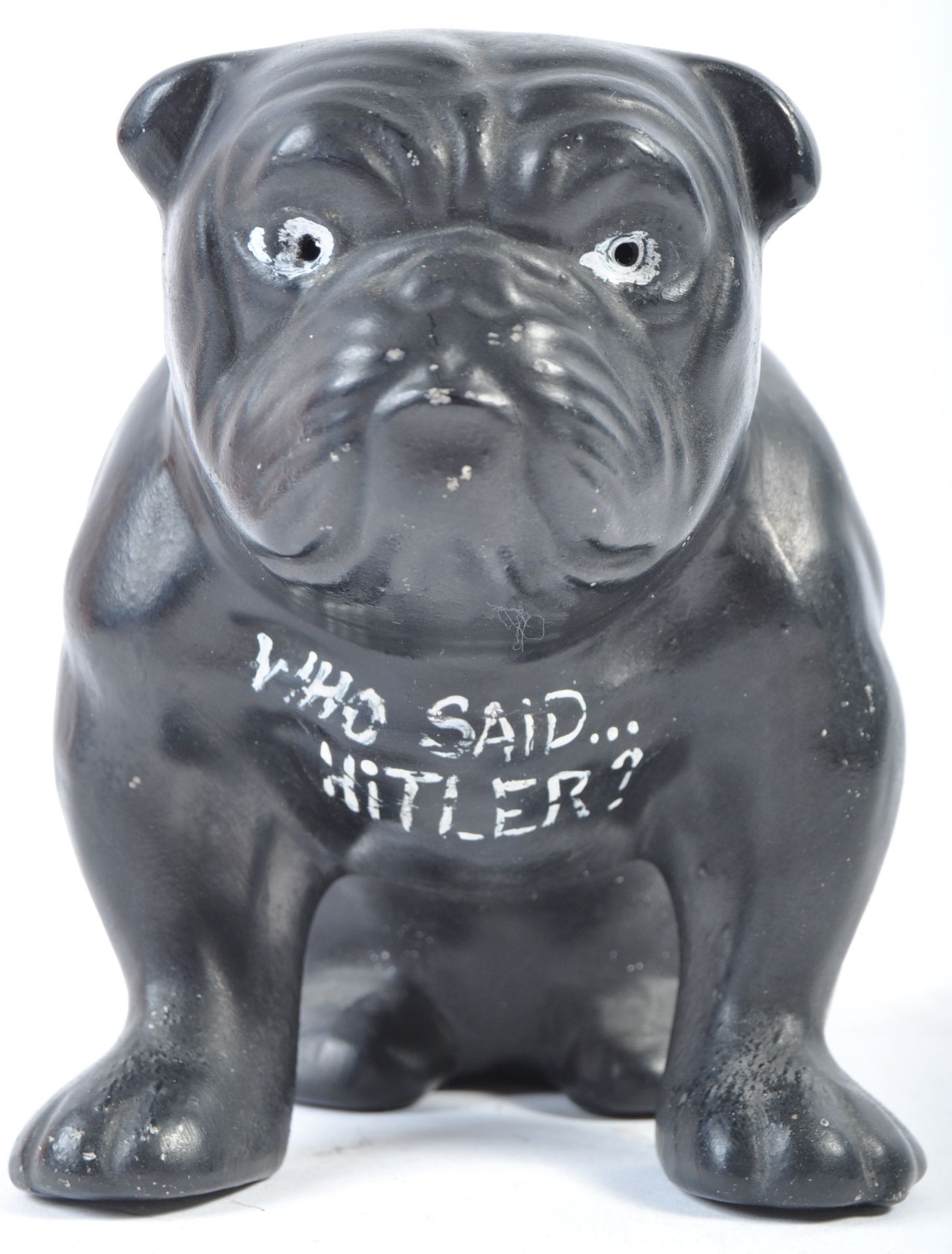 WWII SECOND WORLD WAR WINSTON CHURCHILL BULLDOG FIGURE - Image 4 of 4