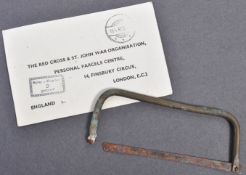 ARTHUR MUGGERIDGE WWII ESCAPE & EVADE COLLECTION - HACKSAW