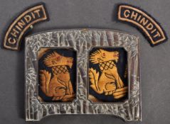 COLLECTION OF WWII SECOND WORLD WAR ' CHINDIT ' CLOTH PATCHES