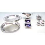 20TH CENTURY SILVER PLATED ITEMS MAPPIN & WEBB WAL