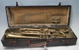 RETRO 20TH CENTURY BRASS TRUMPET