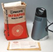 RETRO 1950’S PHILIPS INFRARED LAMP - LIGHT IN ORIG