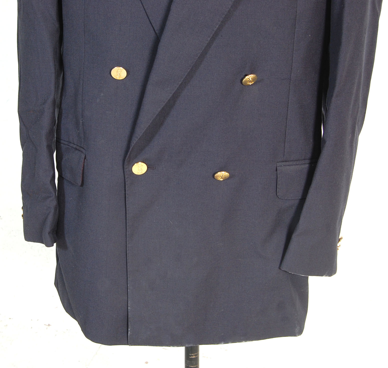 A VINTAGE 20TH CENTURY YVES SAINT LAURENT JACKET / - Image 8 of 9