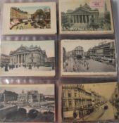 POSTCARDS - TRAMS ON STREETS - LARGE COLLECTION