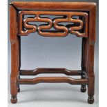 19TH CENTURY CHINESE ANTIQUE HARDWOOD STAND