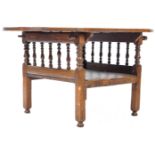 SUPERB 18TH CENTURY ENGLISH ANTIQUE OAK MONKS BENCH