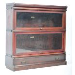 EARLY 20TH CENTURY GLOBE WERNICKE MANNER OAK BOOKCASE