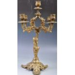 EARLY 20TH CENTURY ITALIAN ANTIQUE ROCOCO INFLUENCE CHERUB CHANDILIER